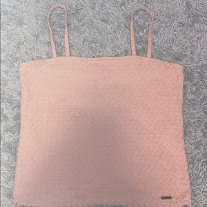 Spaghetti Strap Pink Top